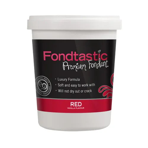 FONDTASTIC RED VANILLA FONDANT 2LB