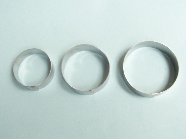 RINGS 3pce fondant cutter set - Cake Decorating Central