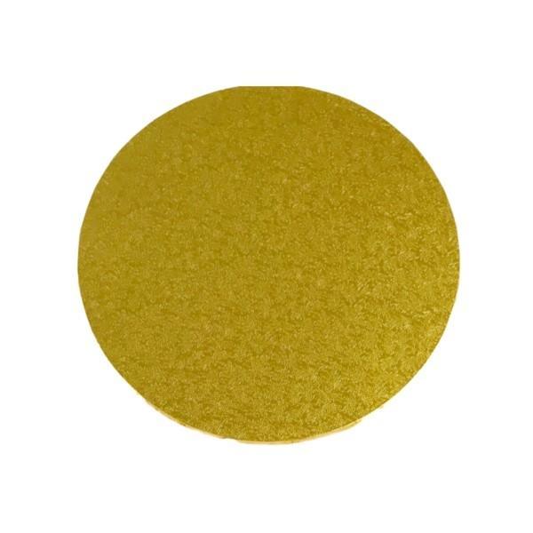 ROUND 11 INCH GOLD MDF BOARD - Cake Decorating Central
