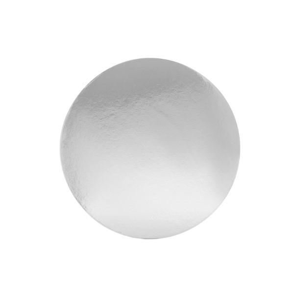 ROUND 13 INCH SILVER STANDARD BOARD 50PCE - Cake Decorating Central
