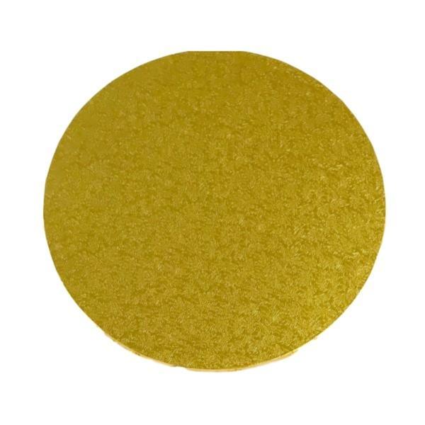 ROUND 14 INCH GOLD MDF BOARD - Cake Decorating Central