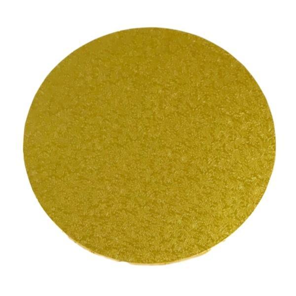 ROUND 16 INCH GOLD MDF BOARD - Cake Decorating Central