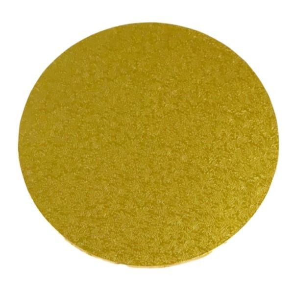 ROUND 17 INCH GOLD MDF BOARD - Cake Decorating Central