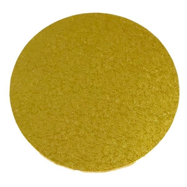 ROUND 19 INCH GOLD MDF BOARD - Cake Decorating Central