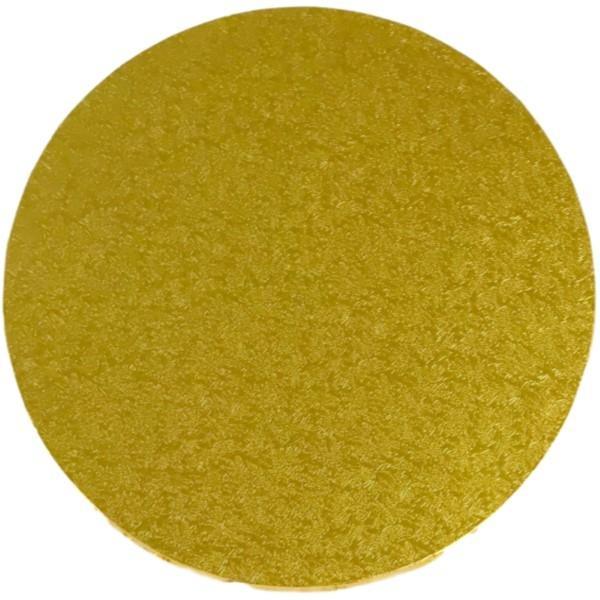 ROUND 20 INCH GOLD MDF BOARD - Cake Decorating Central
