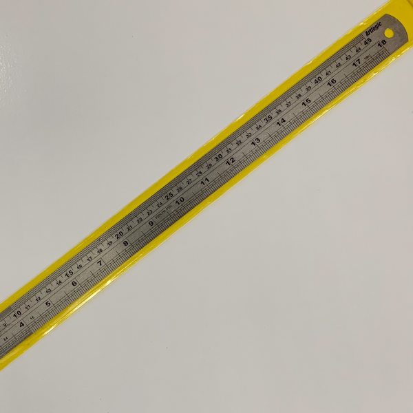 Metal Ruler 50cm long