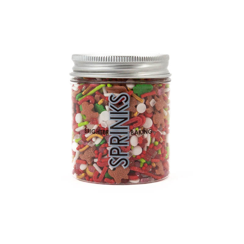 Run Run Gingerbread Man Sprinkles 65g