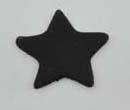 Star Cupcake Decorations BLACK 20pce - Cake Decorating Central