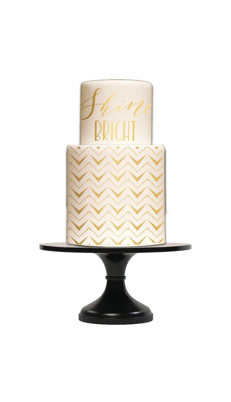 Silho Stencil SHINE - Cake Decorating Central