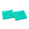 Silicone Mould CAROUSEL HORSES - Cake Decorating Central