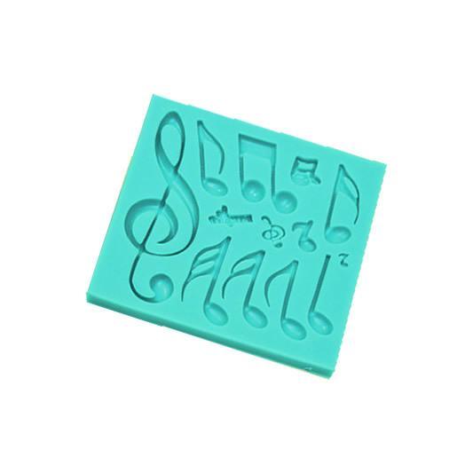 Silicone Mould MUSIC NOTES - Cake Decorating Central