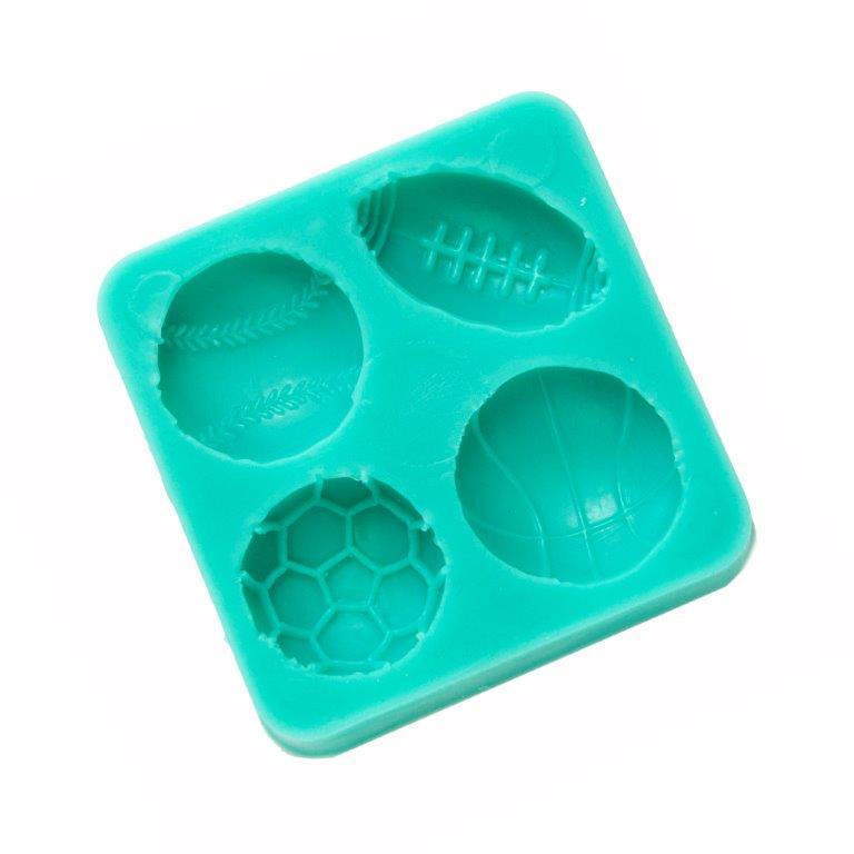 Silicone Mould SPORTS BALL - Cake Decorating Central