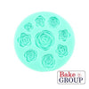 Silicone Mould ROSES MIXED - Cake Decorating Central