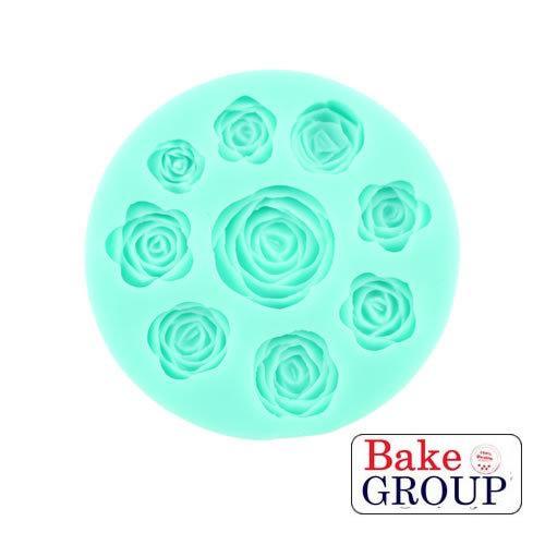 Silicone Mould ROSES MIXED - Cake Decorating Central