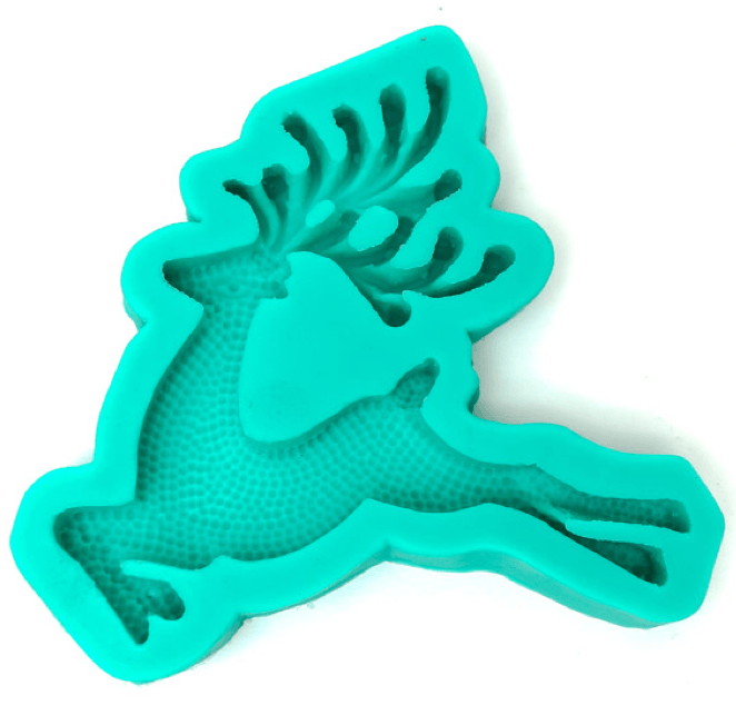 Silicone Mould PRANCING REINDEER - Cake Decorating Central