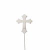CROSS SILVER Metal Cake Topper - Cake Decorating Central