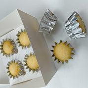 More Cuppies Silver 24 Pce