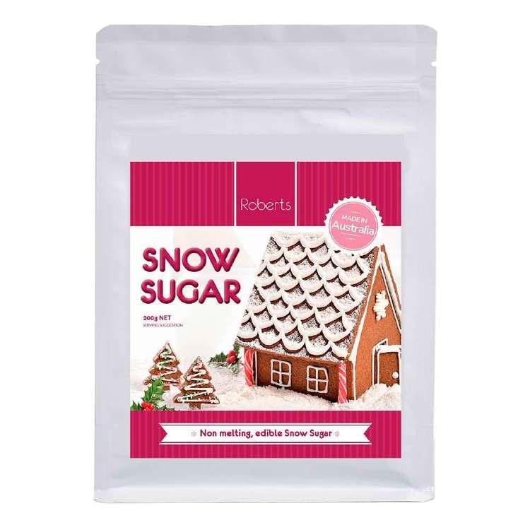 SNOW SUGAR 200G - Cake Decorating Central