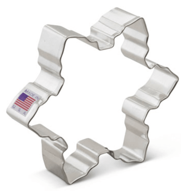 SNOWFLAKE 4.5 in COOKIE CUTTER - Cake Decorating Central