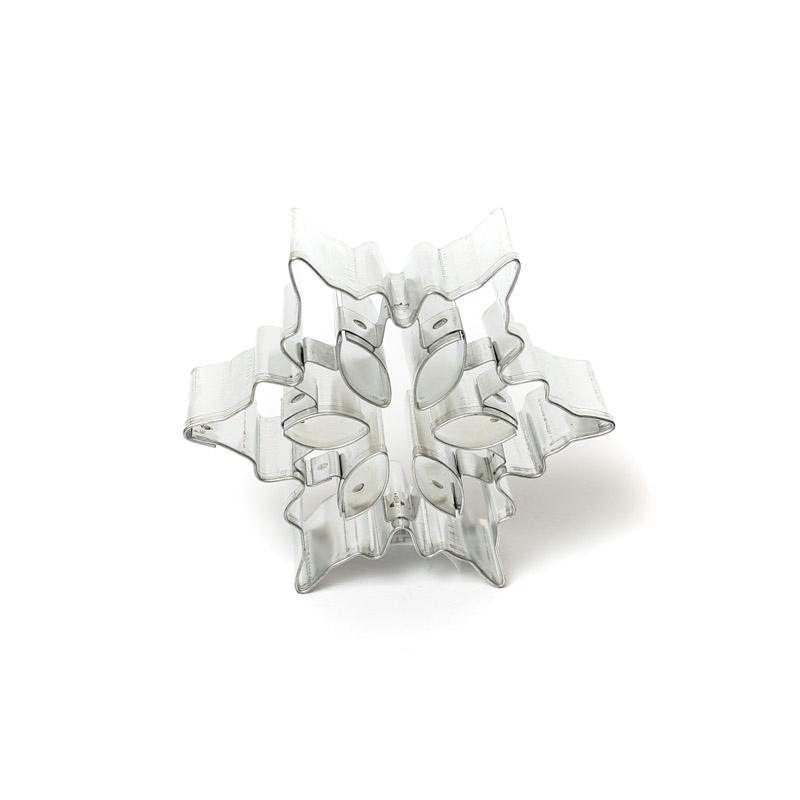 SNOWFLAKE COOKIE CUTTER w CUTOUT - Cake Decorating Central