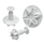 Mondo Snowflake Plunger Cutter Set 3pc - Cake Decorating Central