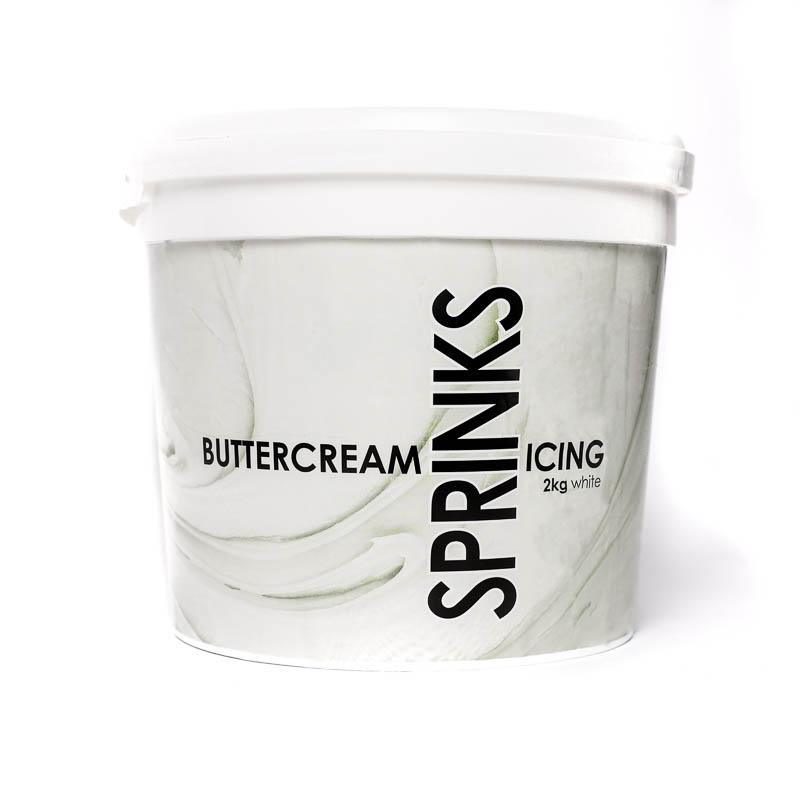 Sprinks WHITE Buttercream 2KG - Cake Decorating Central