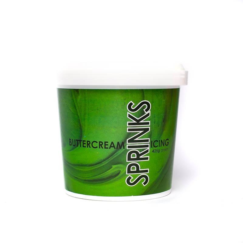 Sprinks GREEN Buttercream 425G - Cake Decorating Central