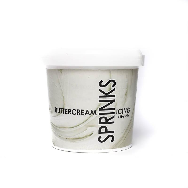 Sprinks WHITE Buttercream 425G - Cake Decorating Central