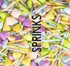 SPRINKS Sprinkle Mix MATTE PASTEL TRIO 500g - Cake Decorating Central