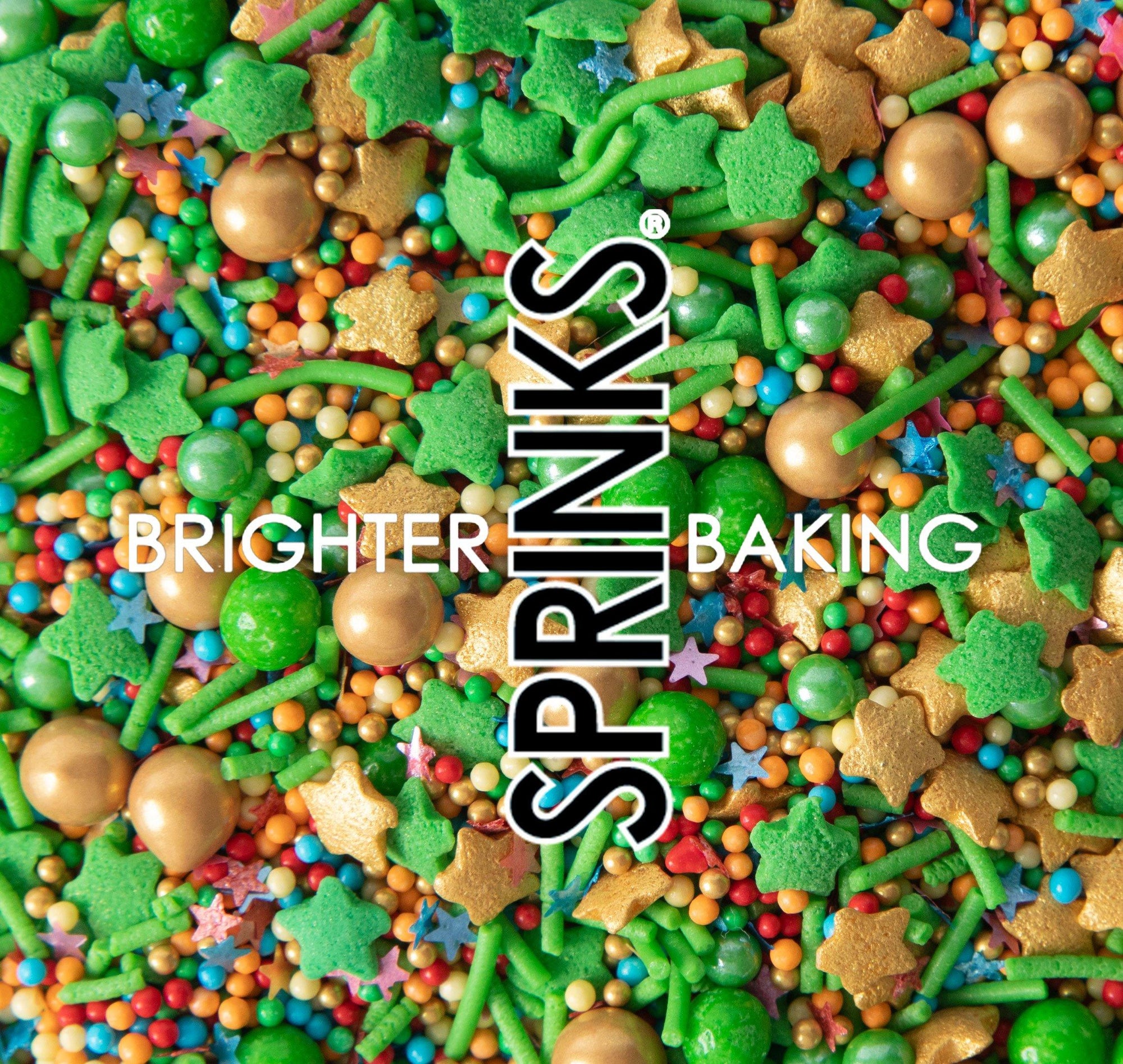 SPRINKS Sprinkle Mix SCROOGED 500g - Cake Decorating Central
