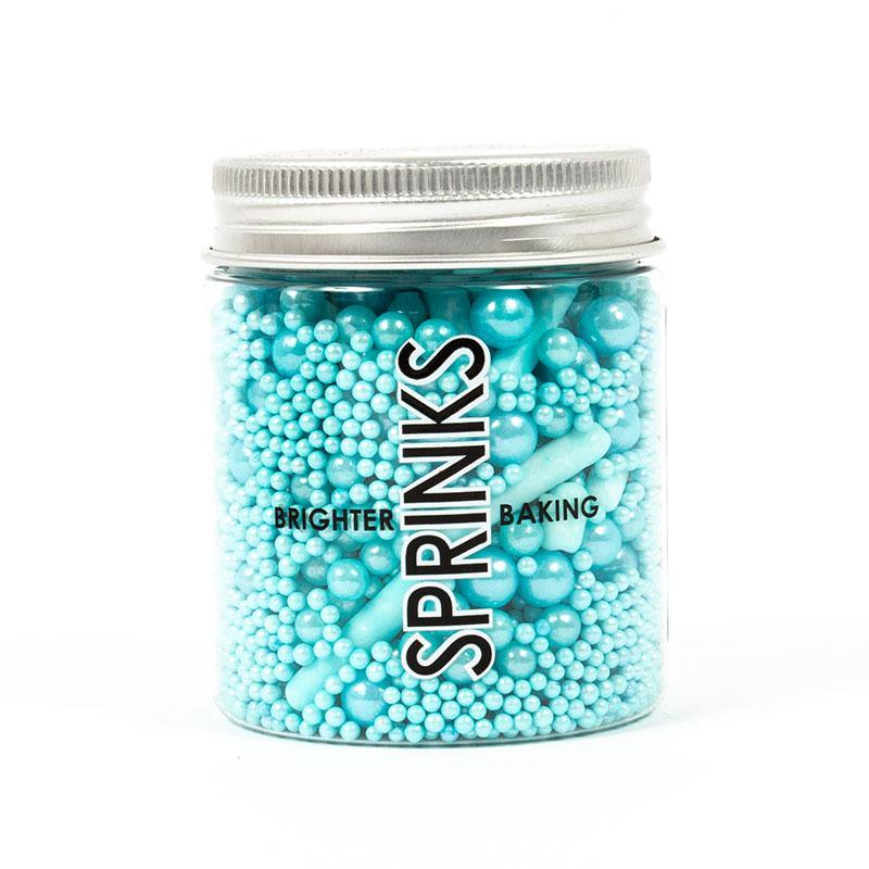 SPRINKS Sprinkle Mix BUBBLE & BOUNCE BLUE 75g - Cake Decorating Central