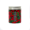 SPRINKS Sprinkle Mix DECK THE HALLS 80g - Cake Decorating Central