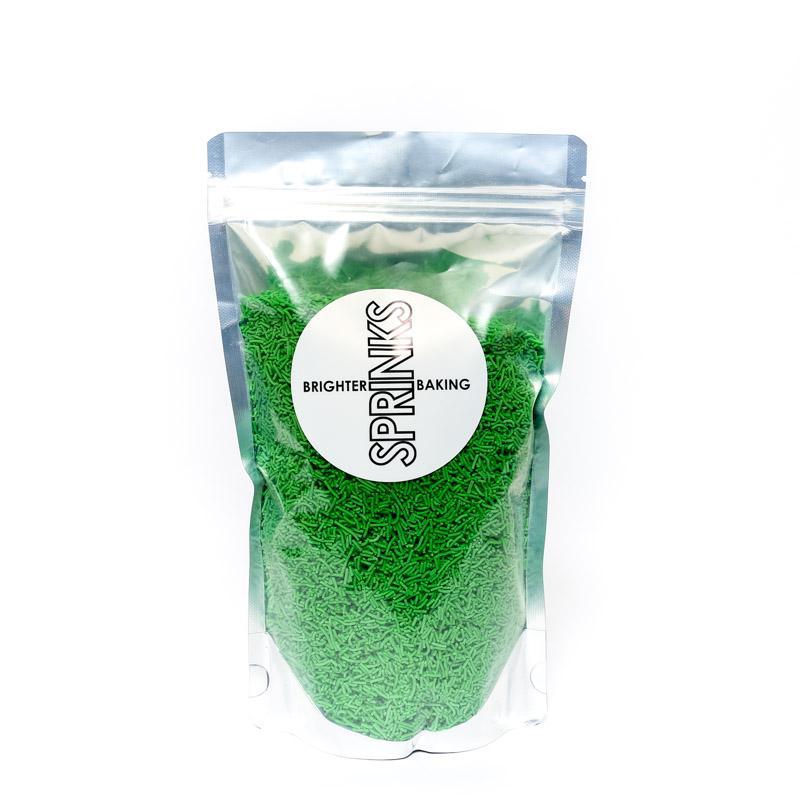 SPRINKS Jimmies GREEN 500g - Cake Decorating Central