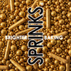 Sprinkles BUBBLE &amp; BOUNCE MATTE GOLD 500g