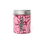 SPRINKS Matte Rods PINK 70g - Cake Decorating Central
