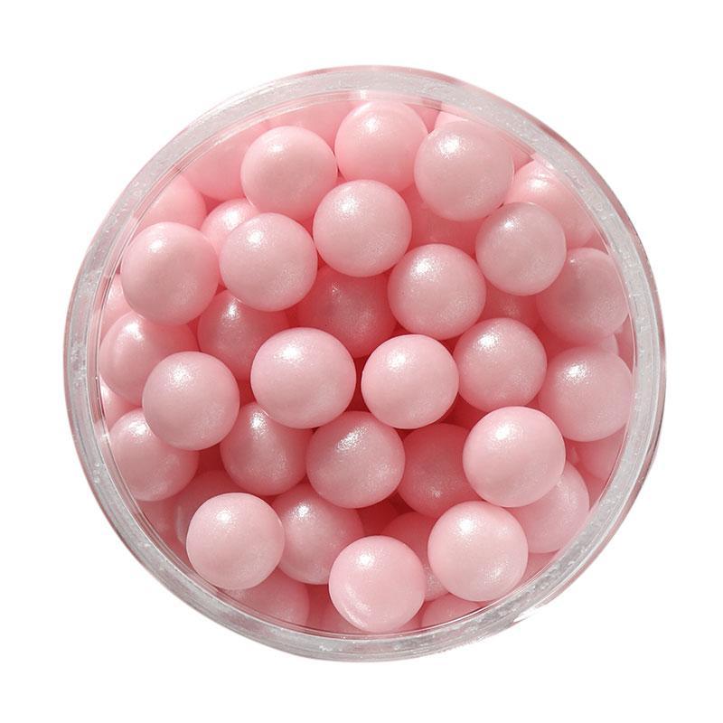 SPRINKS Cachous PEARL PINK 8mm 85g - Cake Decorating Central