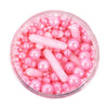 SPRINKS Sprinkle Mix BUBBLE &amp; BOUNCE PINK 75g - Cake Decorating Central
