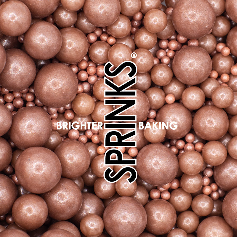 Bubble Bubble Rose Gold Sprinkles 500g