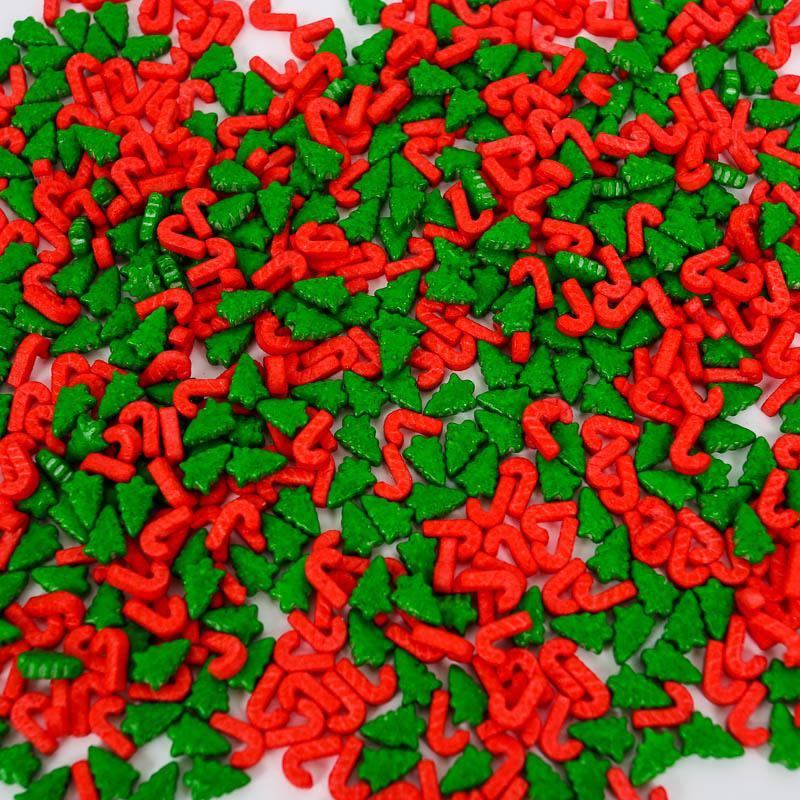 SPRINKS Sprinkle Mix SANTAS COMING 75g - Cake Decorating Central