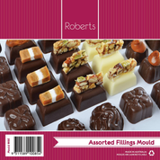 Square Fillings Chocolate Mould