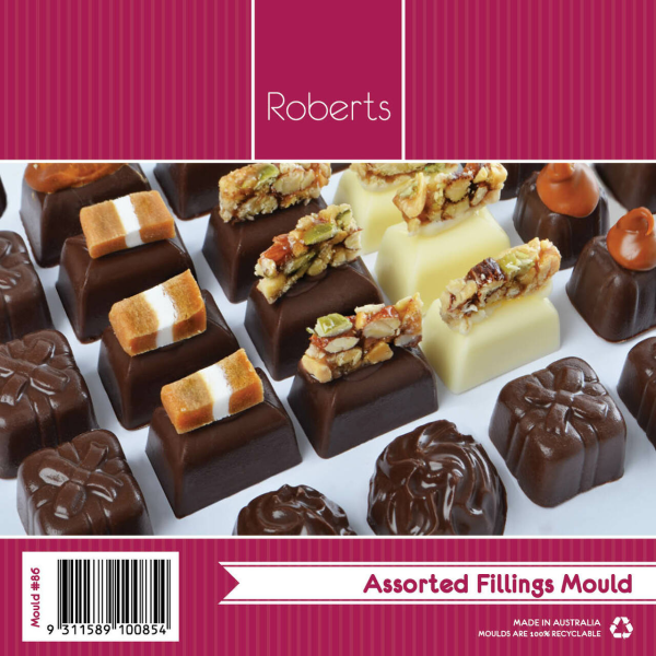 Square Fillings Chocolate Mould