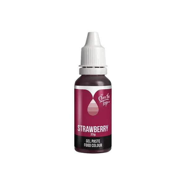 Strawberry Food Gel Colour 25g