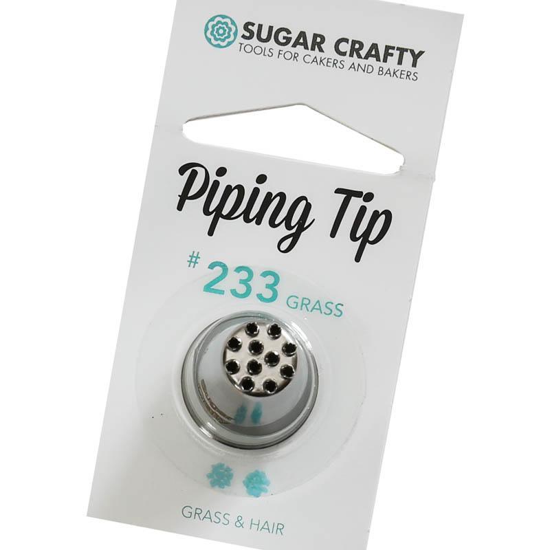 Sugar Crafty Piping Tip 233 GRASS TIP - Cake Decorating Central
