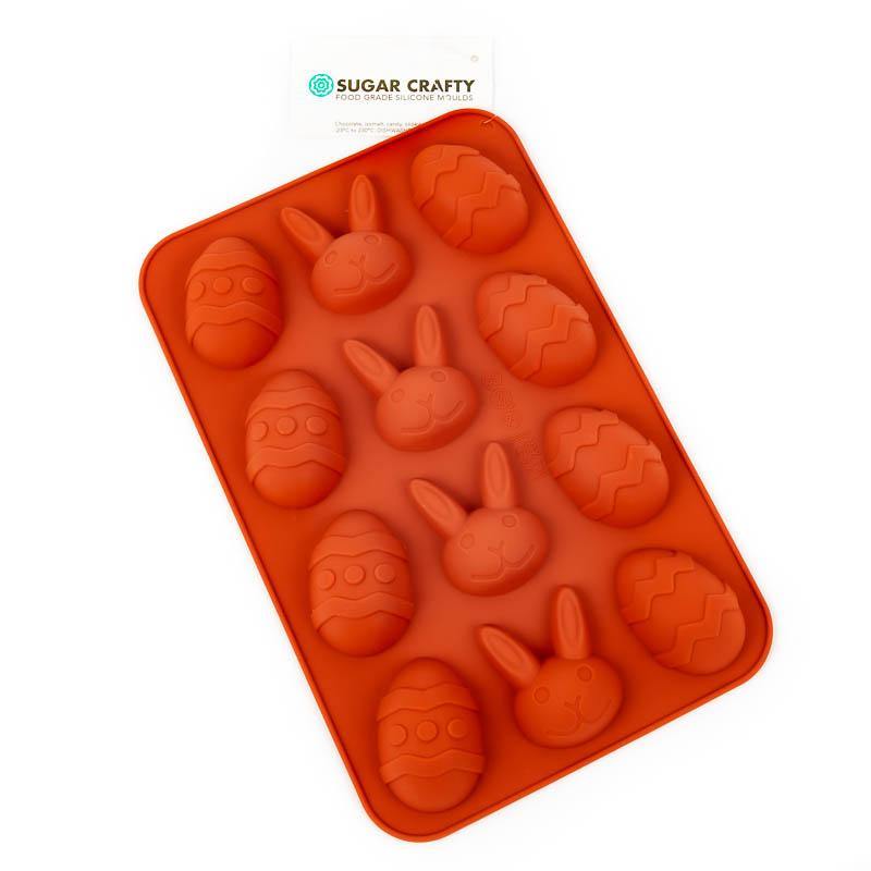 Chocolate Mould EASTER BUNNY & EGG - Cake Decorating Central