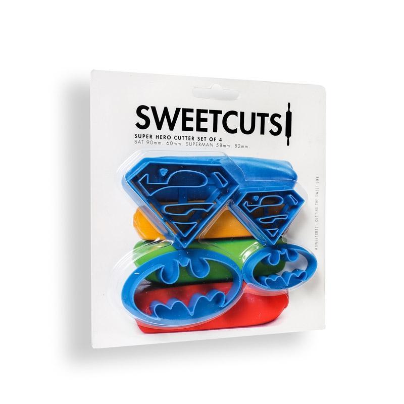 SUPER HERO CUTTER SET OF 4 - Cake Decorating Central