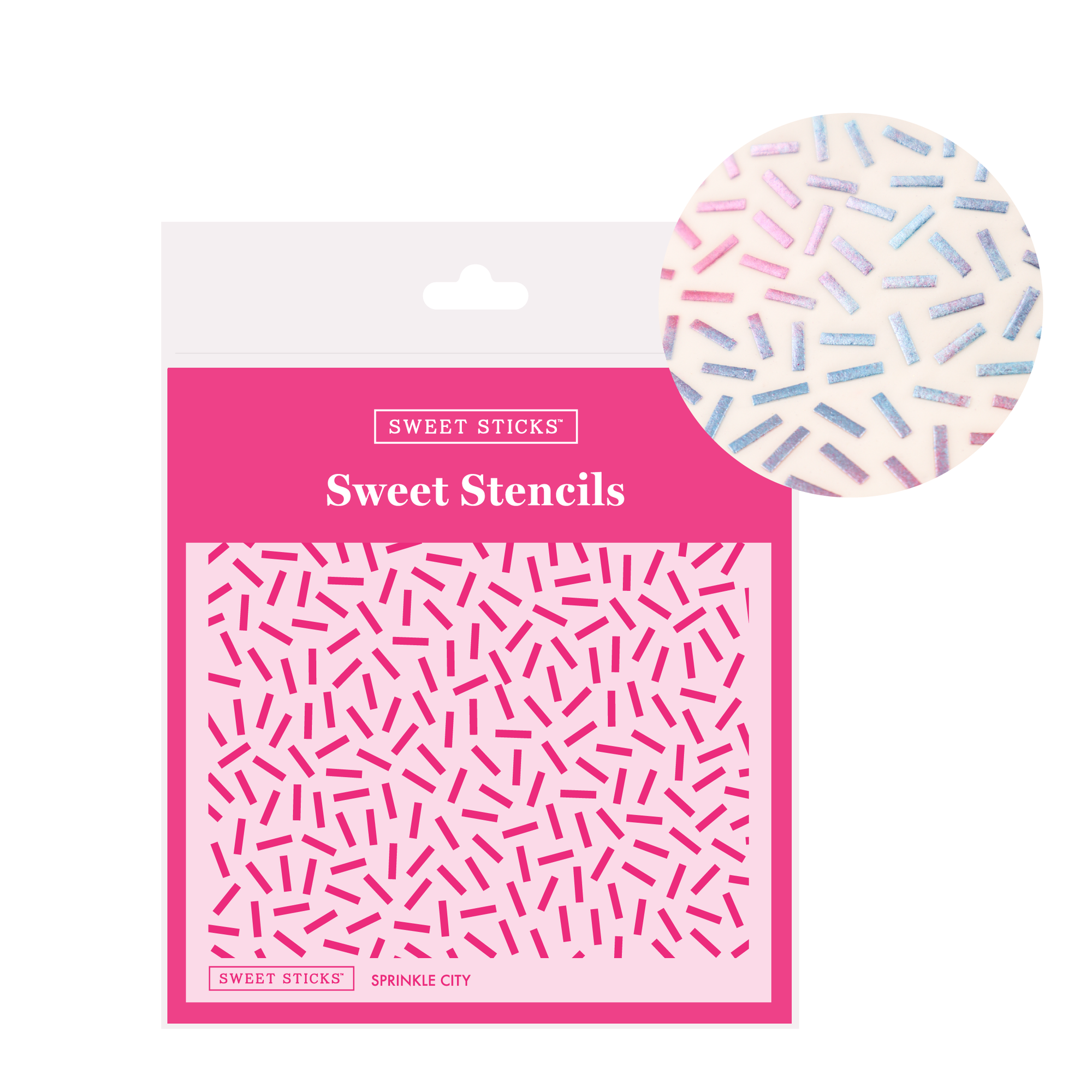 Sprinkle City Sweet Stencil