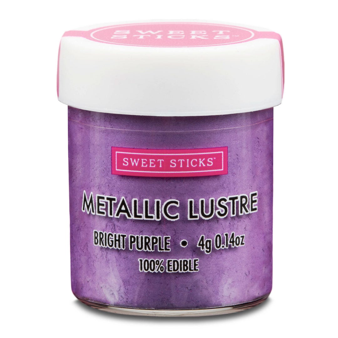 Edible Metallic Lustre Dust BRIGHT PURPLE