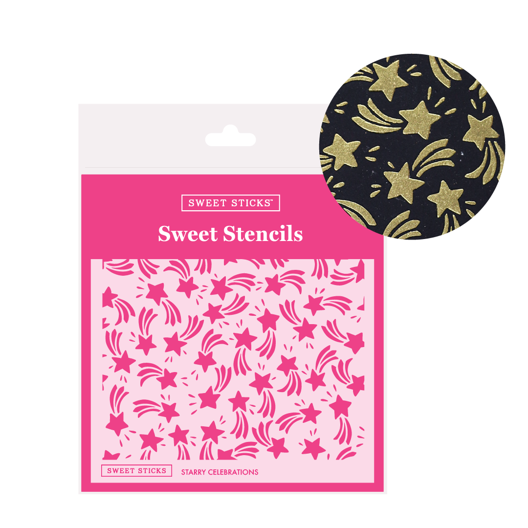 Starry Celebration Sweet Stencil