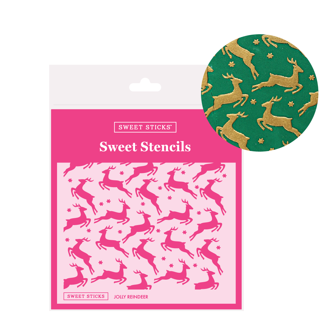 Jolly Reindeer Sweet Stencil