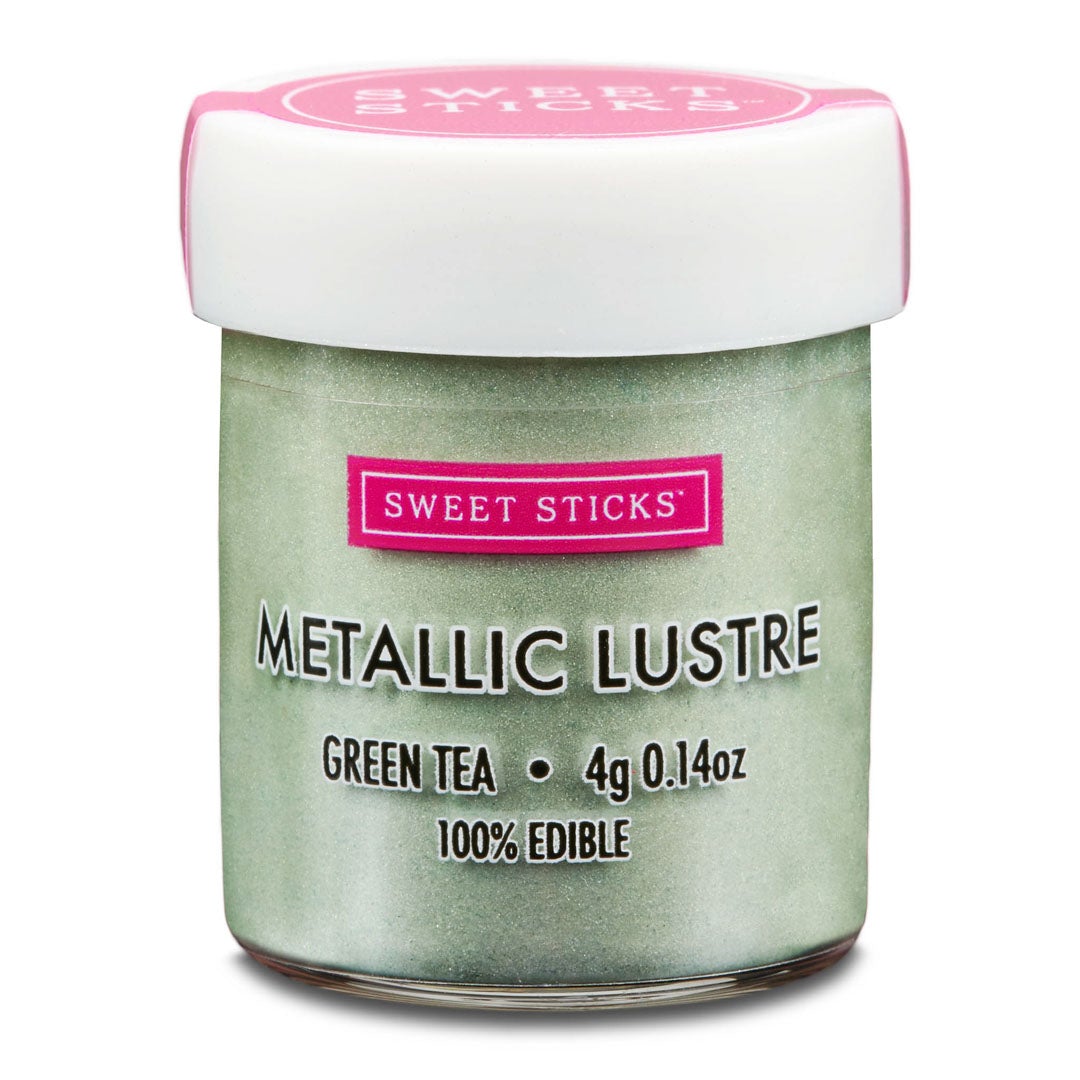 Edible Metallic Lustre Dust GREEN TEA